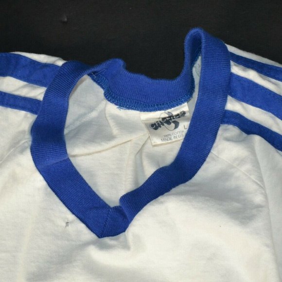 Vtg Curious George Cartoon Soccer T-Shirt - Picture 5 of 7